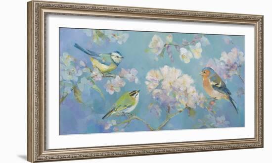 Birds in Blossom-Sarah Simpson-Framed Giclee Print