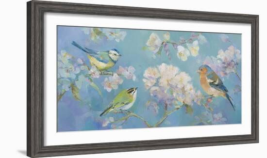 Birds in Blossom-Sarah Simpson-Framed Giclee Print