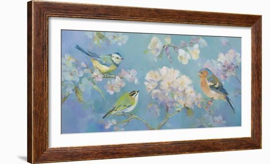 Birds in Blossom-Sarah Simpson-Framed Giclee Print