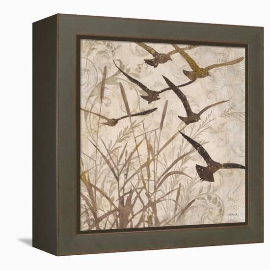 Birds in Flight 1-Melissa Pluch-Framed Stretched Canvas