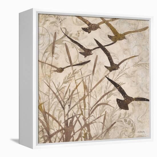 Birds in Flight 1-Melissa Pluch-Framed Stretched Canvas