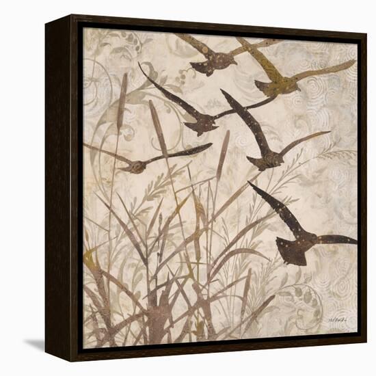 Birds in Flight 1-Melissa Pluch-Framed Stretched Canvas