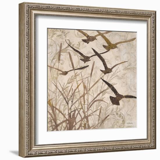 Birds in Flight 1-Melissa Pluch-Framed Art Print