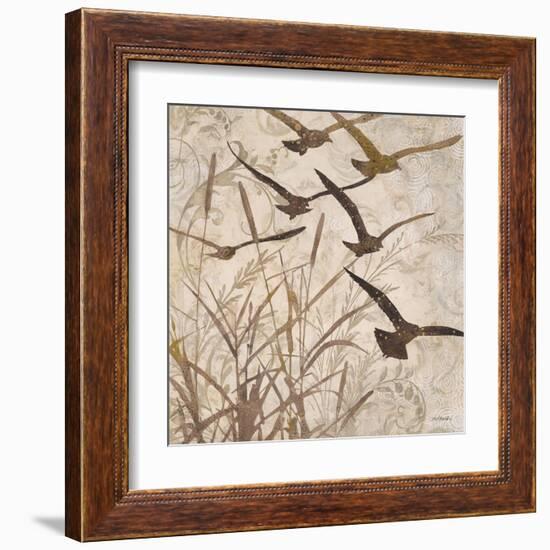 Birds in Flight 1-Melissa Pluch-Framed Art Print