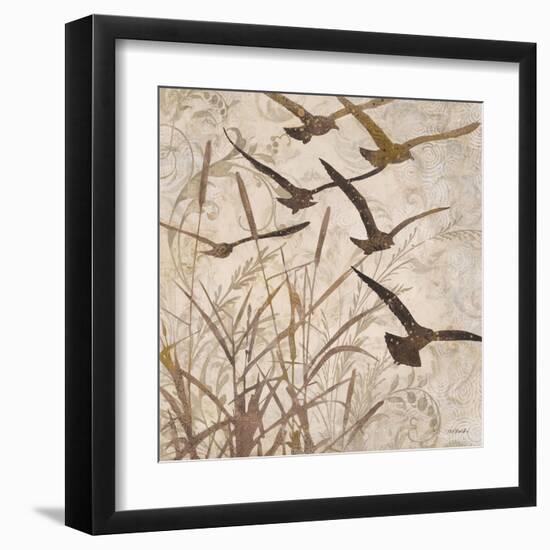 Birds in Flight 1-Melissa Pluch-Framed Art Print