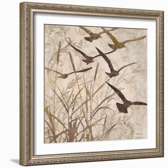 Birds in Flight 1-Melissa Pluch-Framed Art Print