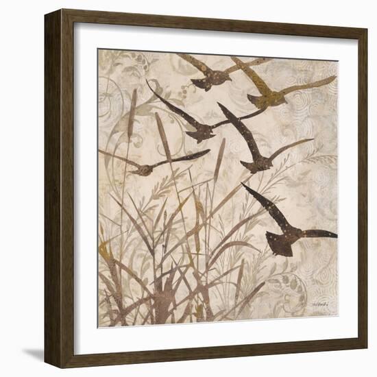 Birds in Flight 1-Melissa Pluch-Framed Art Print