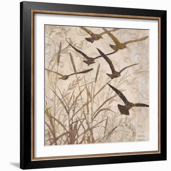 Birds in Flight 1-Melissa Pluch-Framed Art Print