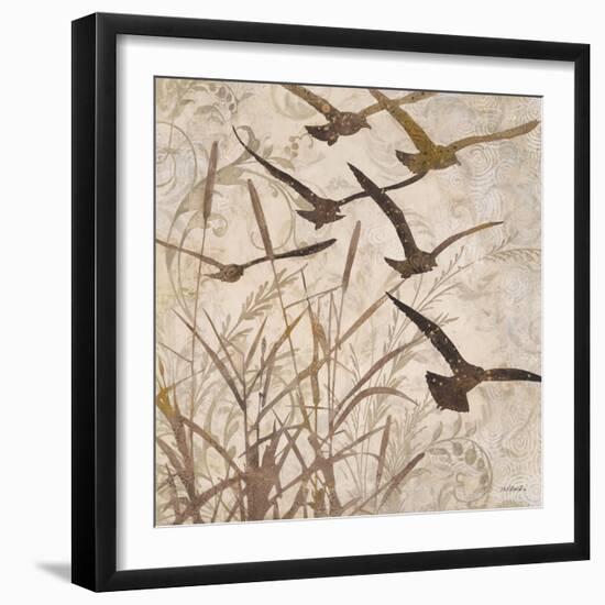 Birds in Flight 1-Melissa Pluch-Framed Art Print