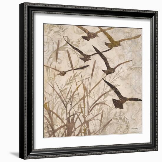 Birds in Flight 1-Melissa Pluch-Framed Art Print