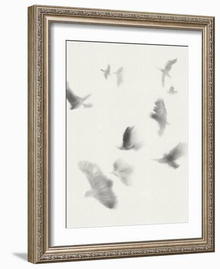 Birds in Flight - Glide-Kristine Hegre-Framed Giclee Print
