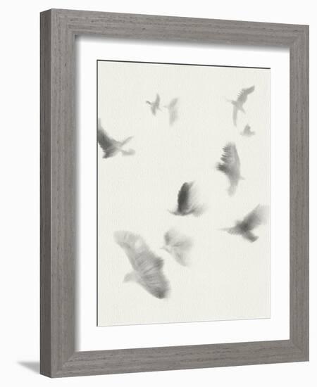 Birds in Flight - Glide-Kristine Hegre-Framed Giclee Print