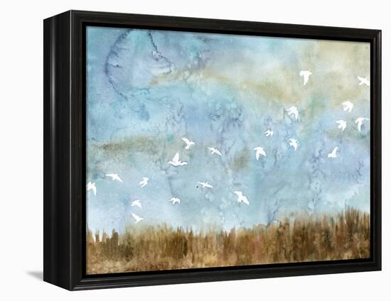 Birds in Flight I-Megan Meagher-Framed Stretched Canvas