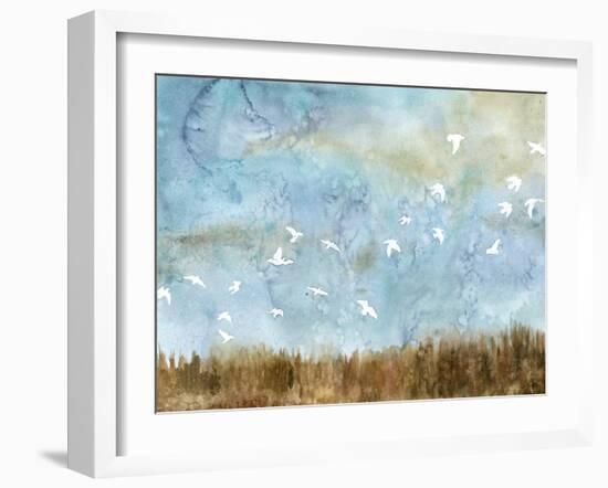 Birds in Flight I-Megan Meagher-Framed Art Print
