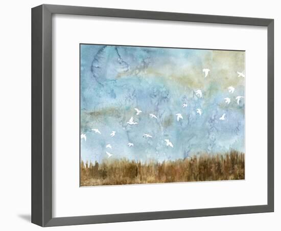 Birds in Flight I-Megan Meagher-Framed Art Print