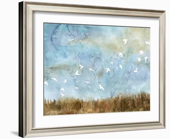 Birds in Flight I-Megan Meagher-Framed Art Print