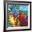 Birds in Paradise I-Carolee Vitaletti-Framed Art Print