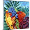 Birds in Paradise I-Carolee Vitaletti-Mounted Art Print