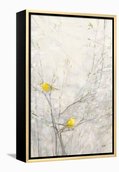 Birds in Trees II-Julia Purinton-Framed Stretched Canvas