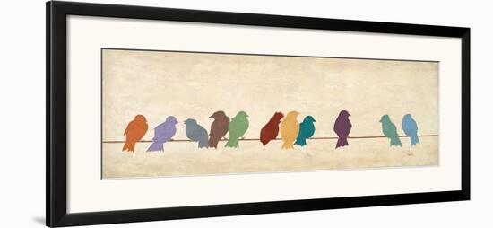 Birds Meeting-Patricia Pinto-Framed Art Print