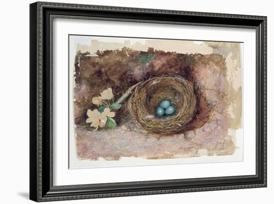 Birds Nest, 1863-John Atkinson Grimshaw-Framed Giclee Print