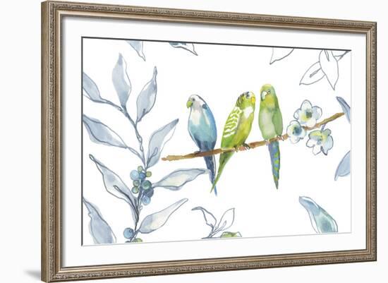 Birds Of A Feather-Sandra Jacobs-Framed Giclee Print