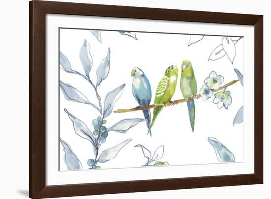 Birds Of A Feather-Sandra Jacobs-Framed Giclee Print