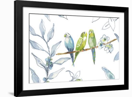 Birds Of A Feather-Sandra Jacobs-Framed Giclee Print