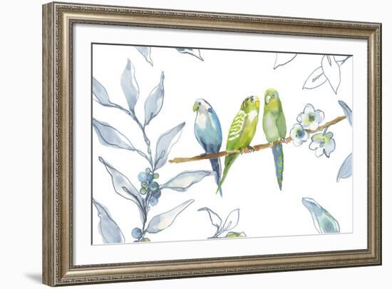 Birds Of A Feather-Sandra Jacobs-Framed Giclee Print