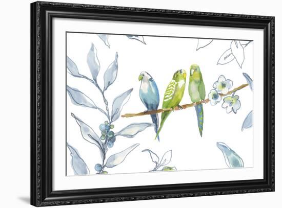 Birds Of A Feather-Sandra Jacobs-Framed Giclee Print