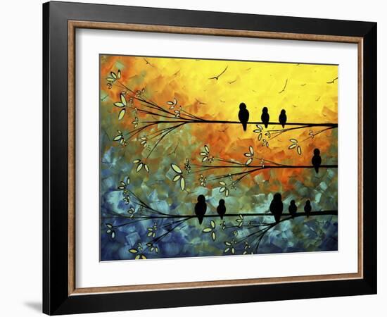 Birds of a Feather-Megan Aroon Duncanson-Framed Giclee Print