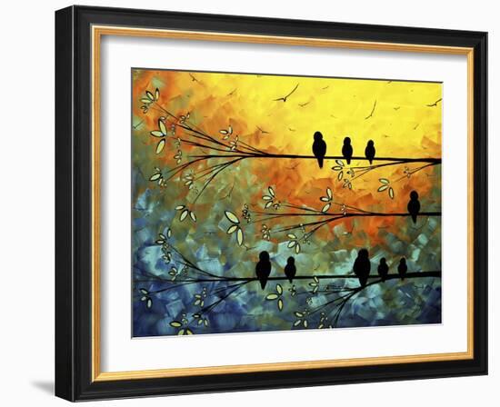 Birds of a Feather-Megan Aroon Duncanson-Framed Giclee Print