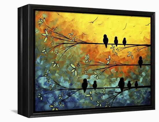 Birds of a Feather-Megan Aroon Duncanson-Framed Premier Image Canvas