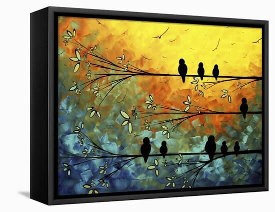 Birds of a Feather-Megan Aroon Duncanson-Framed Premier Image Canvas