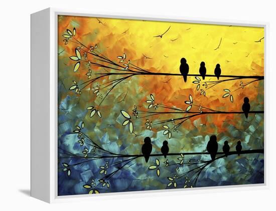 Birds of a Feather-Megan Aroon Duncanson-Framed Premier Image Canvas