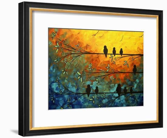Birds Of A Feather-Megan Aroon Duncanson-Framed Art Print