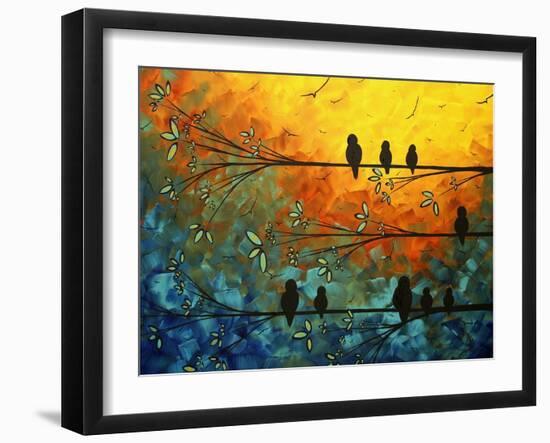 Birds Of A Feather-Megan Aroon Duncanson-Framed Art Print