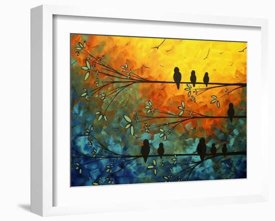 Birds Of A Feather-Megan Aroon Duncanson-Framed Art Print