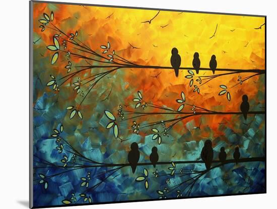 Birds Of A Feather-Megan Aroon Duncanson-Mounted Art Print