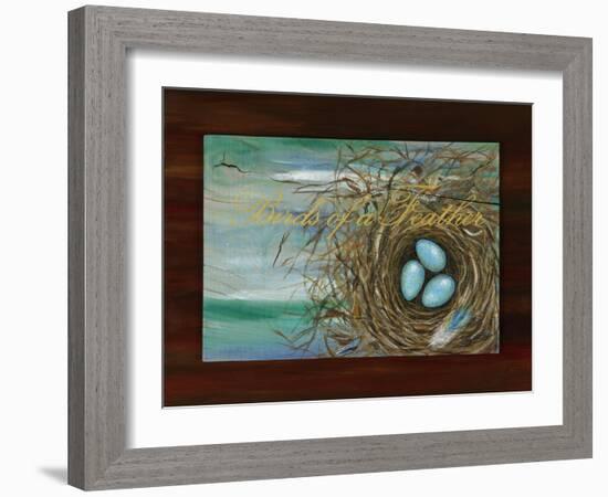 Birds of a Feather-Gigi Begin-Framed Giclee Print