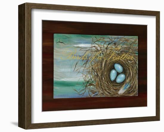 Birds of a Feather-Gigi Begin-Framed Giclee Print