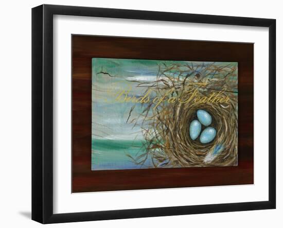 Birds of a Feather-Gigi Begin-Framed Giclee Print