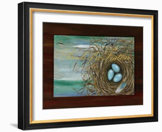 Birds of a Feather-Gigi Begin-Framed Giclee Print