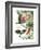 Birds of Paradise-English School-Framed Giclee Print