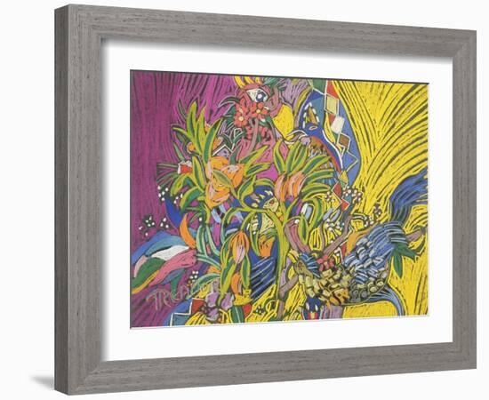 Birds of Paradise-Frances Treanor-Framed Giclee Print