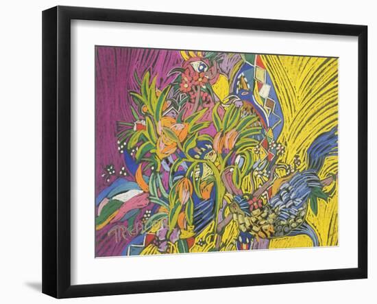 Birds of Paradise-Frances Treanor-Framed Giclee Print