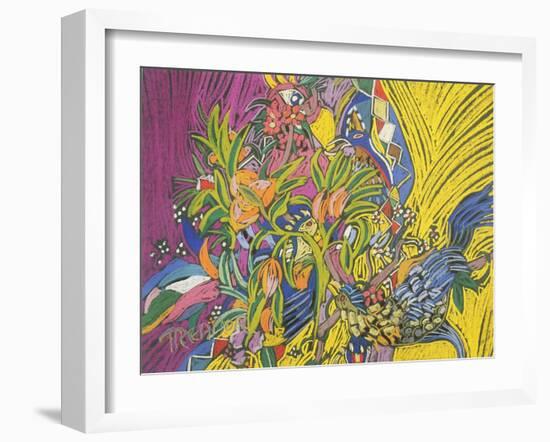 Birds of Paradise-Frances Treanor-Framed Giclee Print