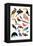 Birds of Paradise-Hanna Melin-Framed Stretched Canvas