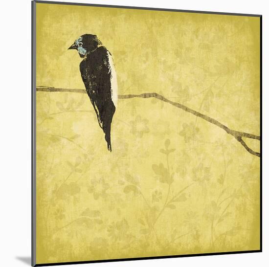 Birds On Branch-Jace Grey-Mounted Art Print