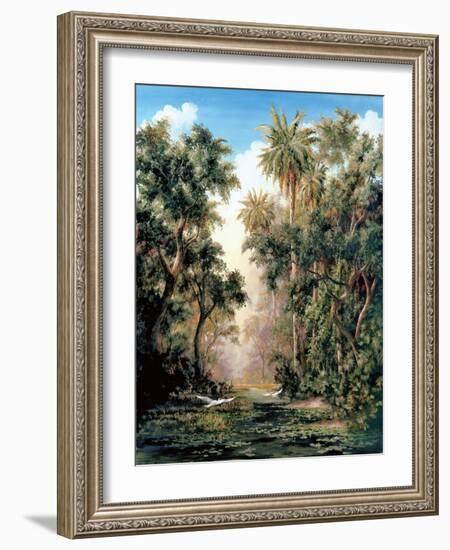 Birds on Lost River-Art Fronckowiak-Framed Art Print